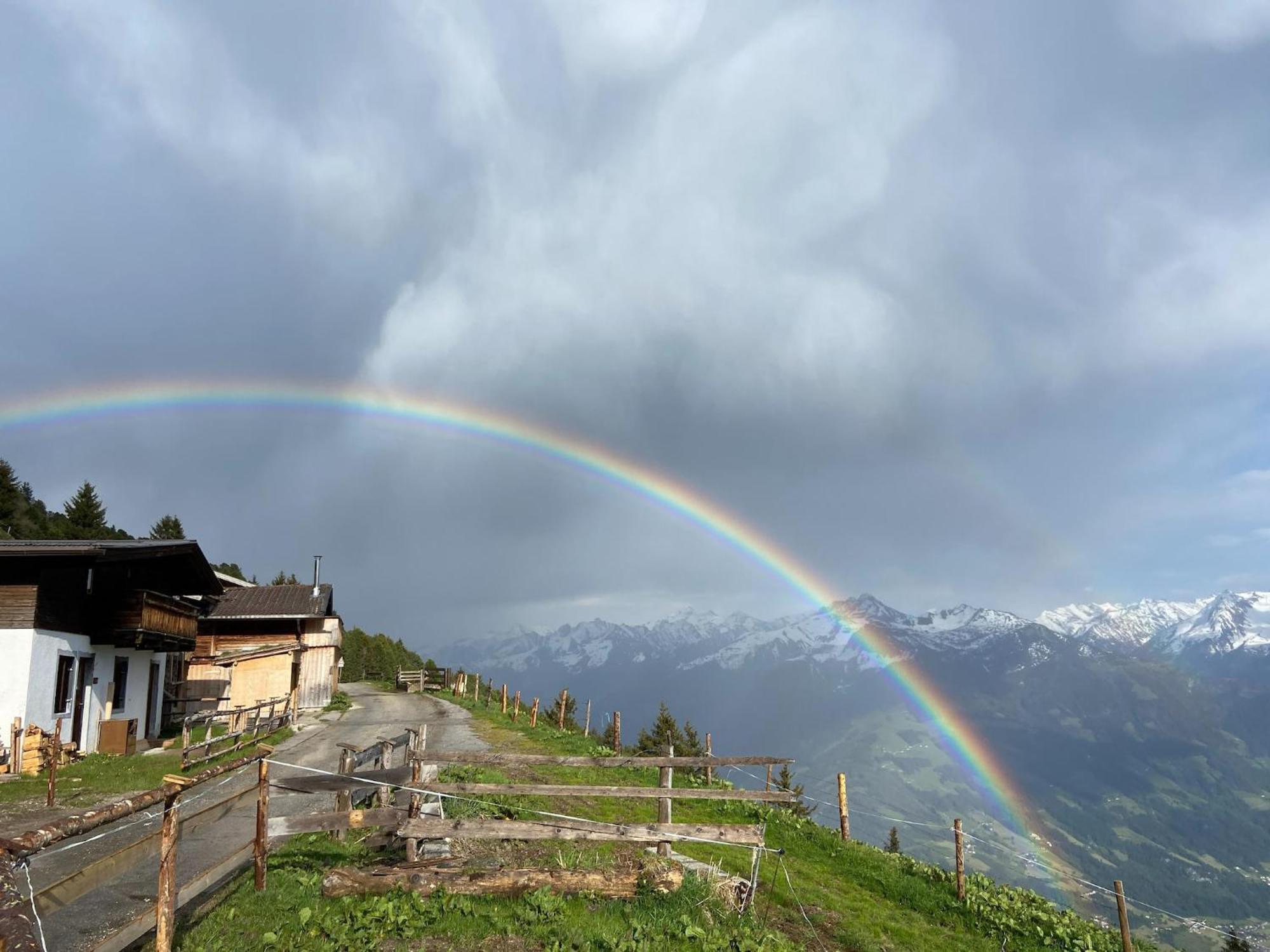 Vila Unique Large Alpine Pasture In The Middle Of The Zillertal Mountains Zellberg Exteriér fotografie